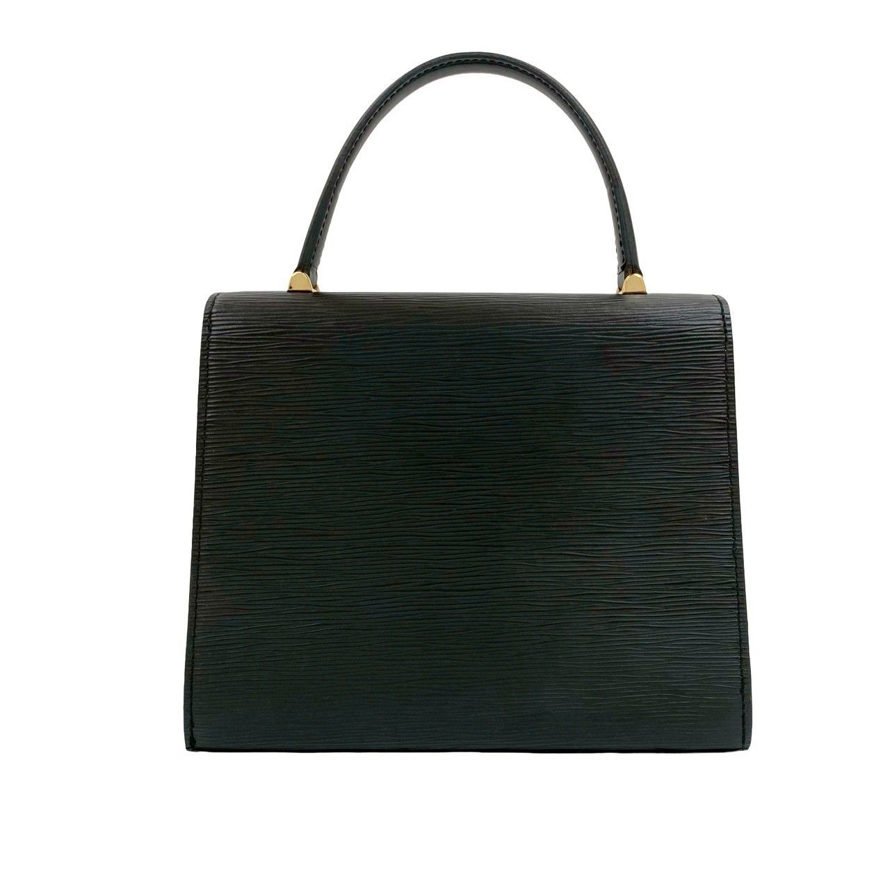 ルイヴィトン マルゼルブ ハンドバッグ 手提げ ノワール エピ 黒 LOUIS VUITTON - ルイヴィトン ハンドバッグ エピ マルゼルブ