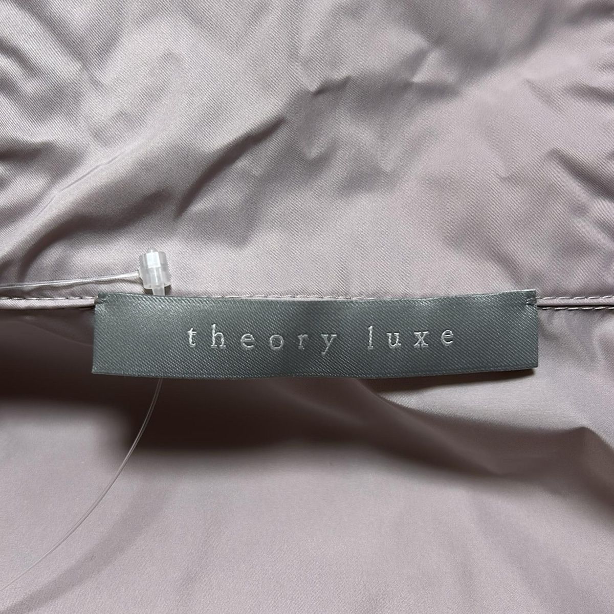 theory luxe セオリーリュクス ブルゾン サイズ38 M レディース - ライトピンク 長袖 ジップアップ 春 秋 SIROKUMA-CORPORATION_COM