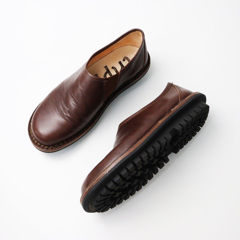 美品 トリッペン trippen YEN BOX レザースリッポンシューズ 36 美品 トリッペン trippen YEN BOX レザースリッポンシューズ 36