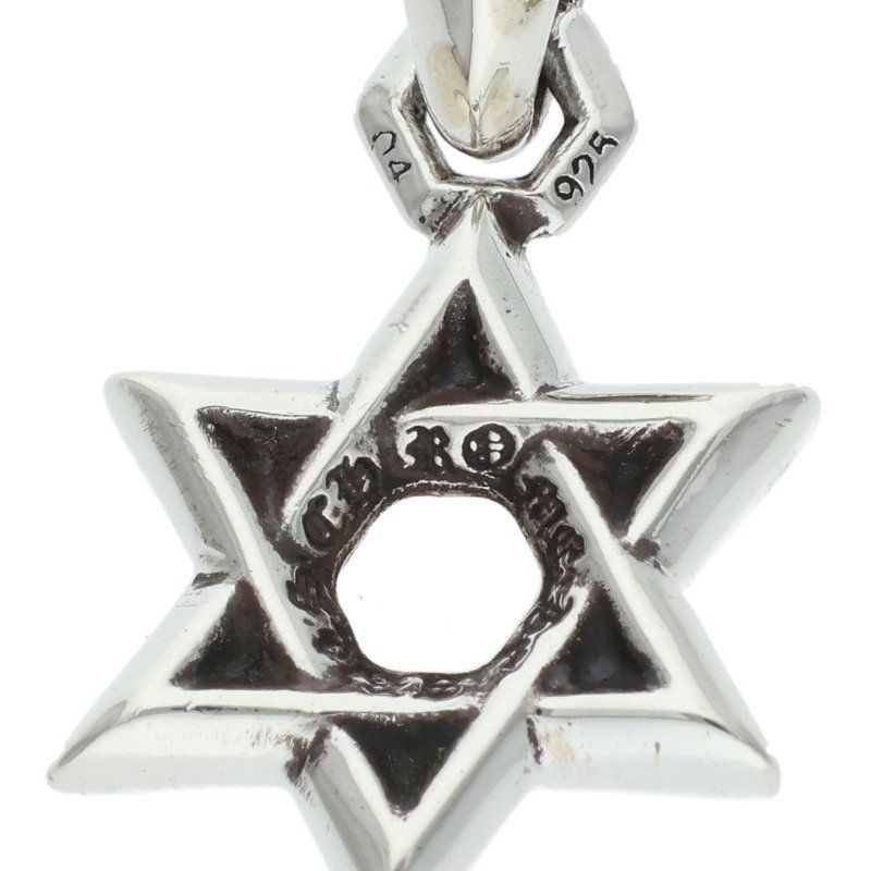 クロムハーツ STAR CHARM/6ポイントスターチャーム シルバーネックレス