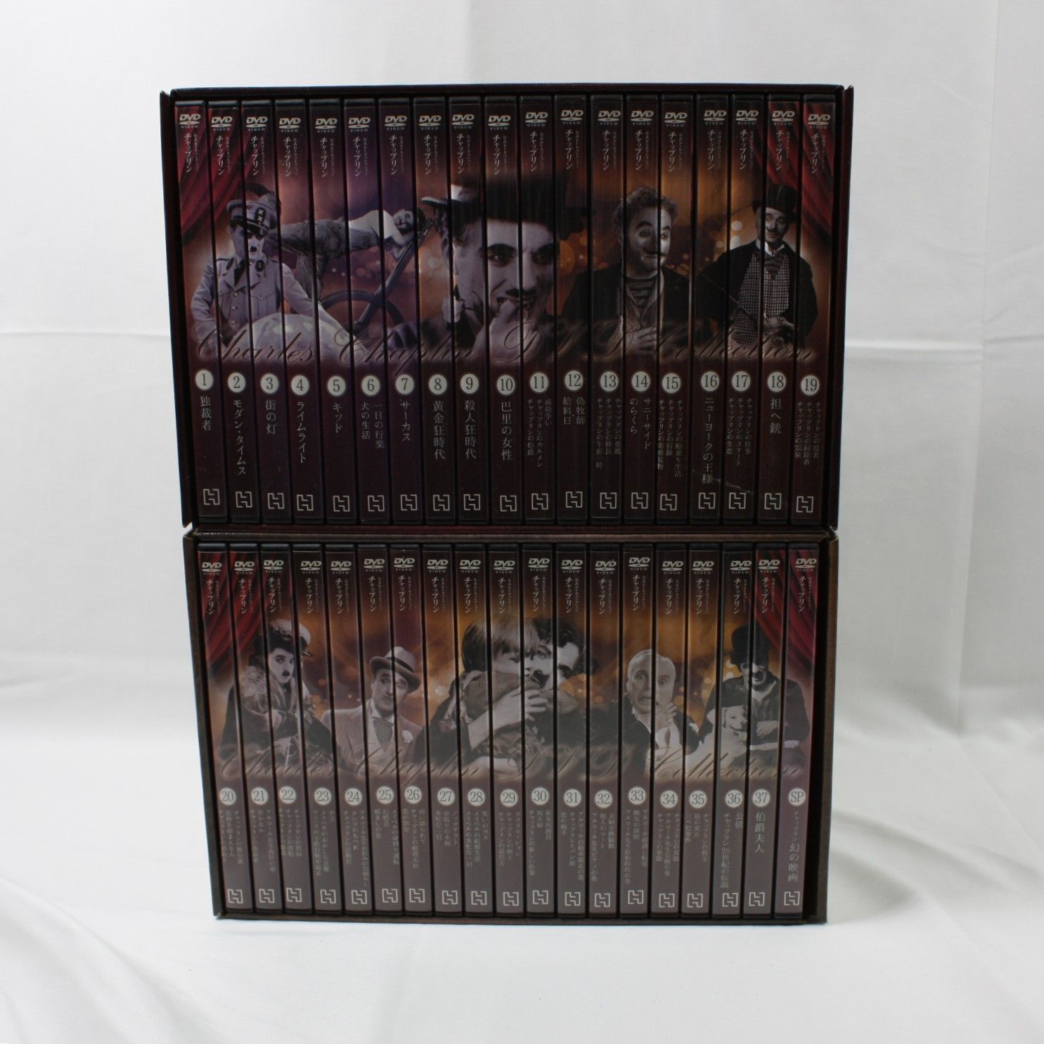 A1598・チャップリン 公式DVDコレクション38巻 セットマガジン＆特製 
