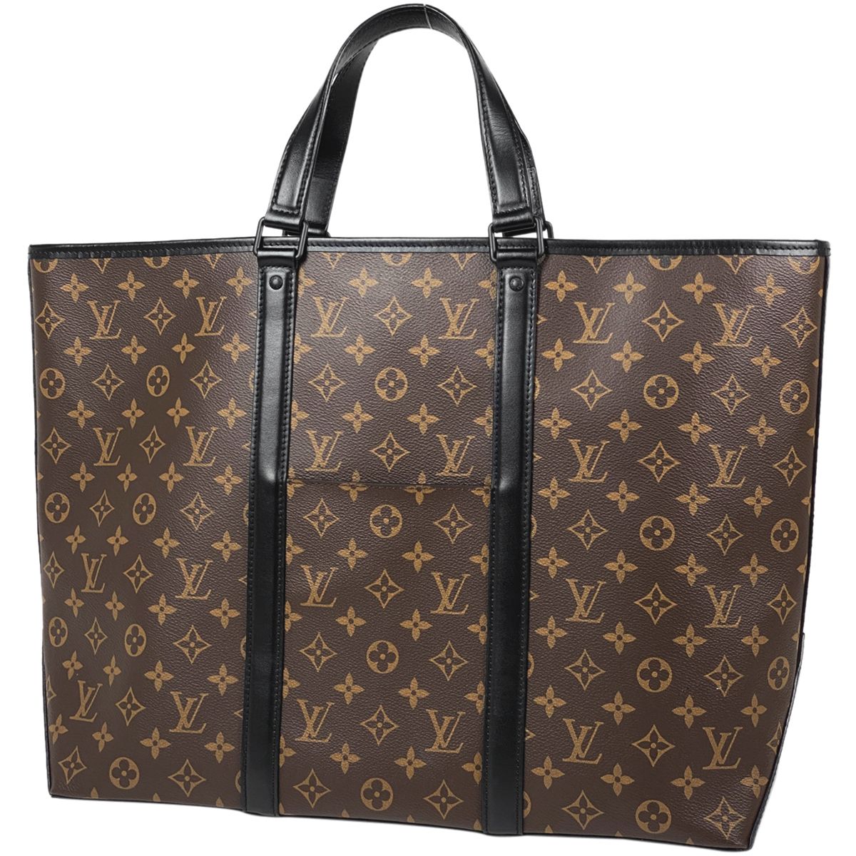 ルイ・ヴィトン Louis Vuitton ウィークエンド トート GM ２WAY ショルダーバッグ トートバッグ モノグラムマカサー ブラウン  M45733 メンズ 【中古】 - メルカリ