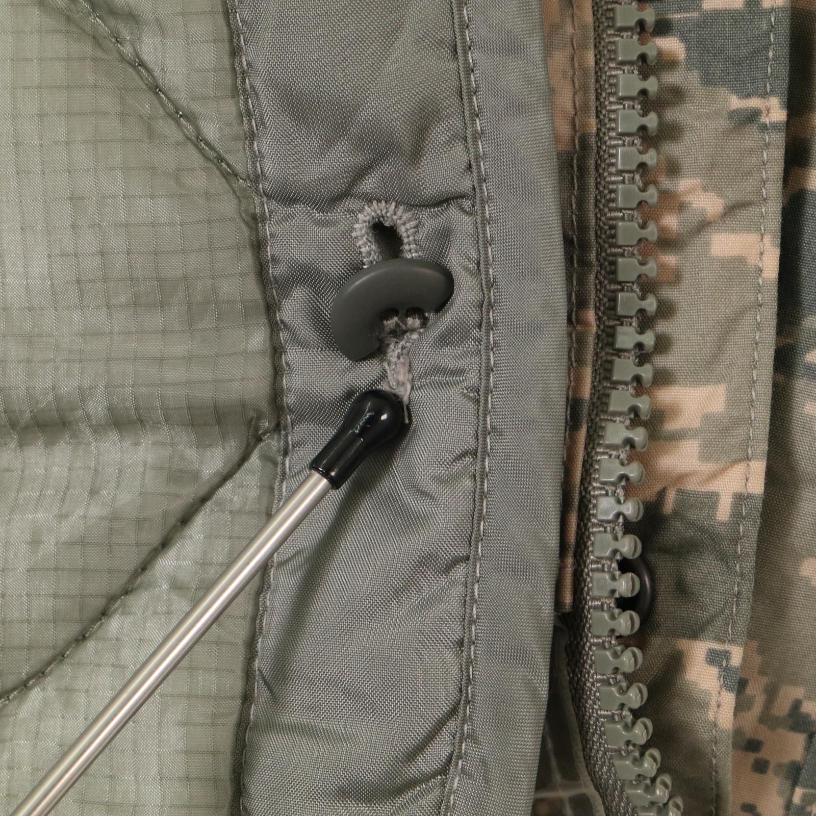 米軍実物 U.S.AIRFORCE レインパーカー ミリタリー ABUカモ (メンズ S