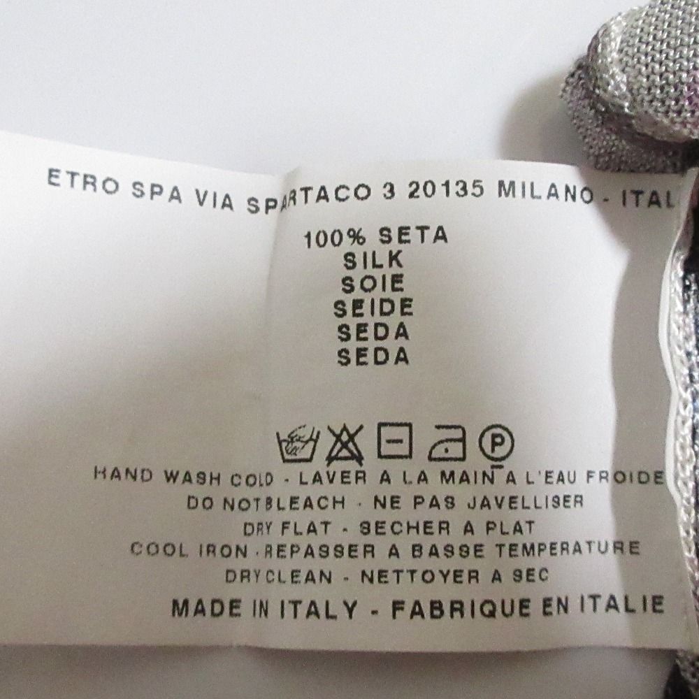 ETRO ワンピース　シルク　サイズ38 三越伊勢丹 | ETRO/エトロ_Women通販 | シルクブレンド