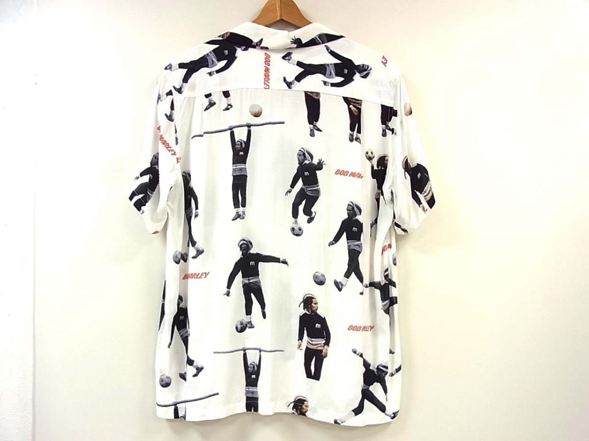 WACKO MARIA ボブマーリー ハワイアン オープンカラー 半袖シャツ S WACKO MARIA ワコマリア BOB MARLEY S HAWAIIAN SHIRT