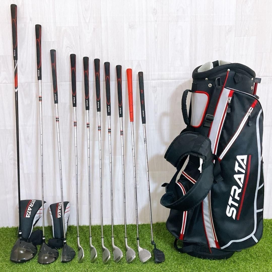 レフティ キャロウェイ ストラータ メンズゴルフセット 10本 初心者 左利き WWW_OLIVIERBERNSTEIN_COM
