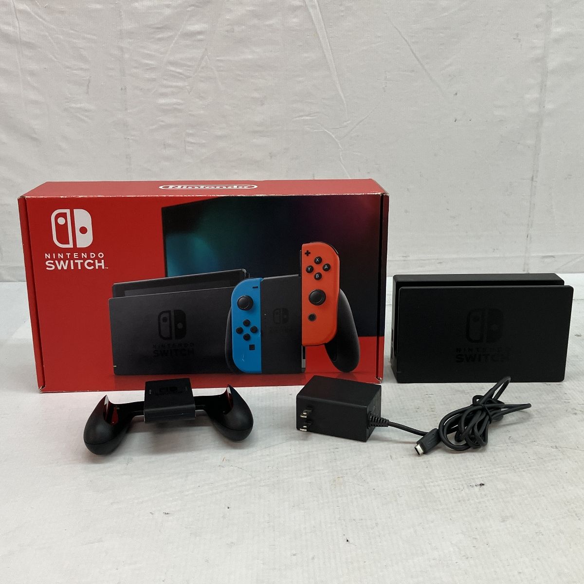 Nintendo Switch HAC-001 ゲーム機 Amazon.co.jp: Nintendo Switch with Gray Joy‑Con - HAC-001