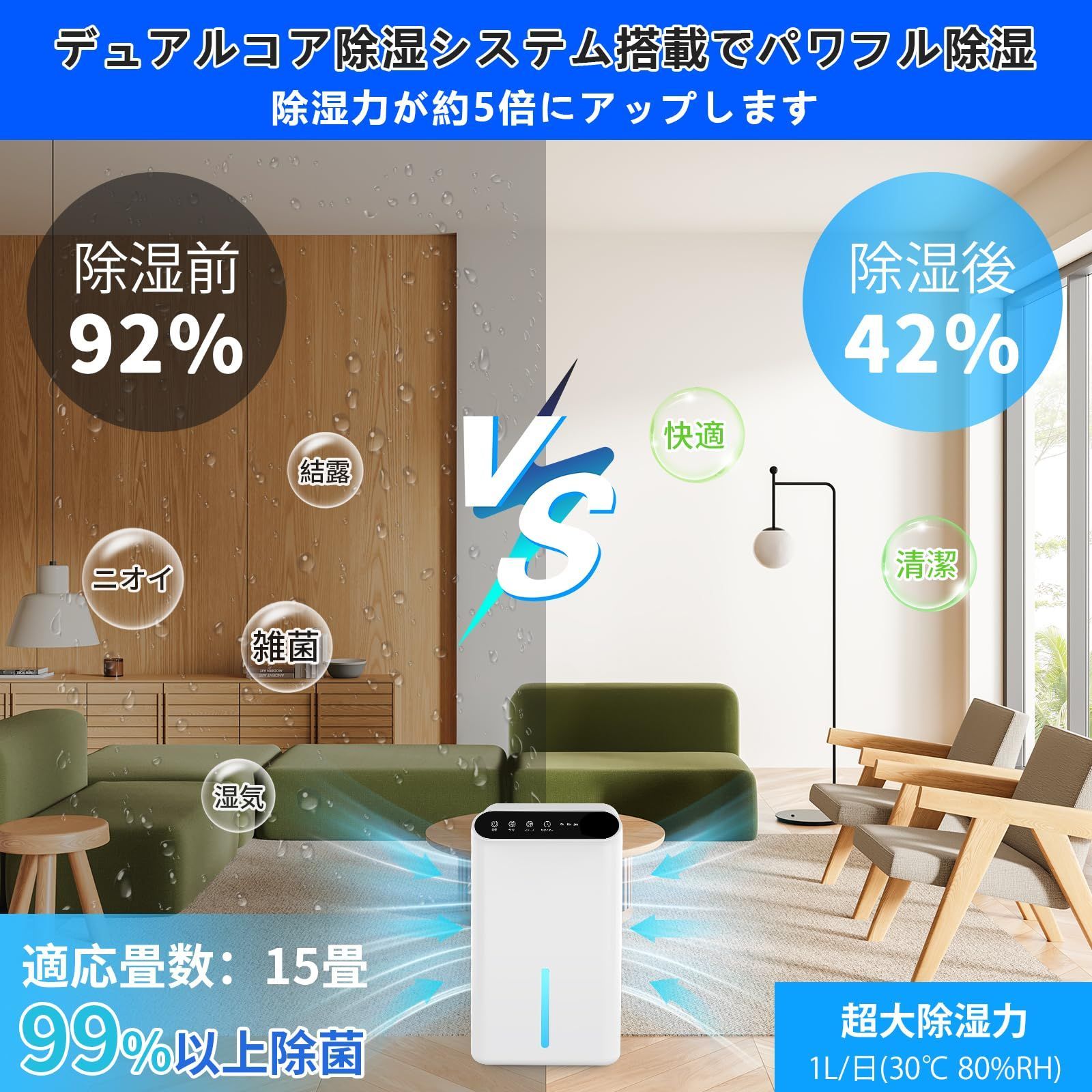 画期的 除湿機