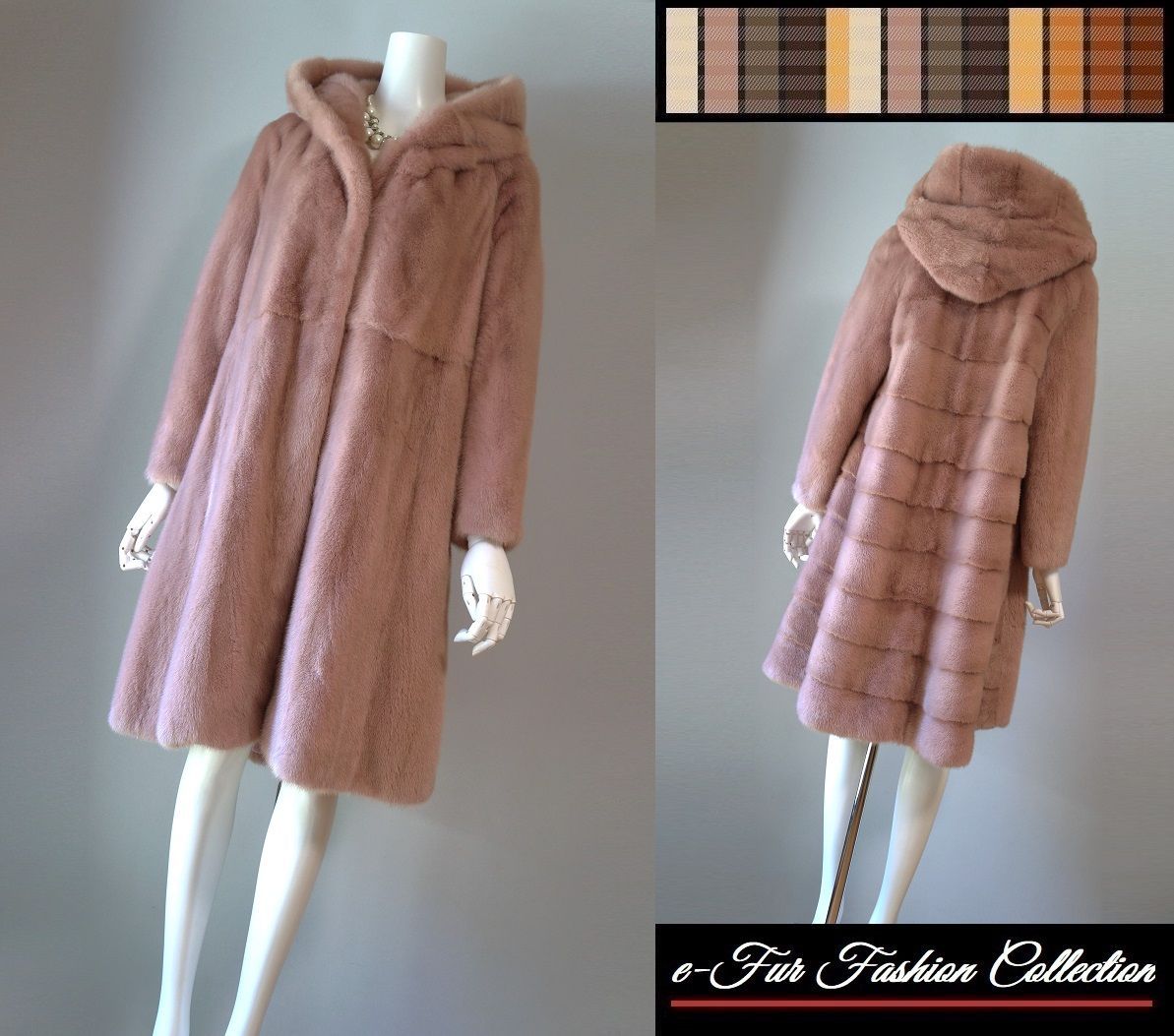 贅沢なフード付き