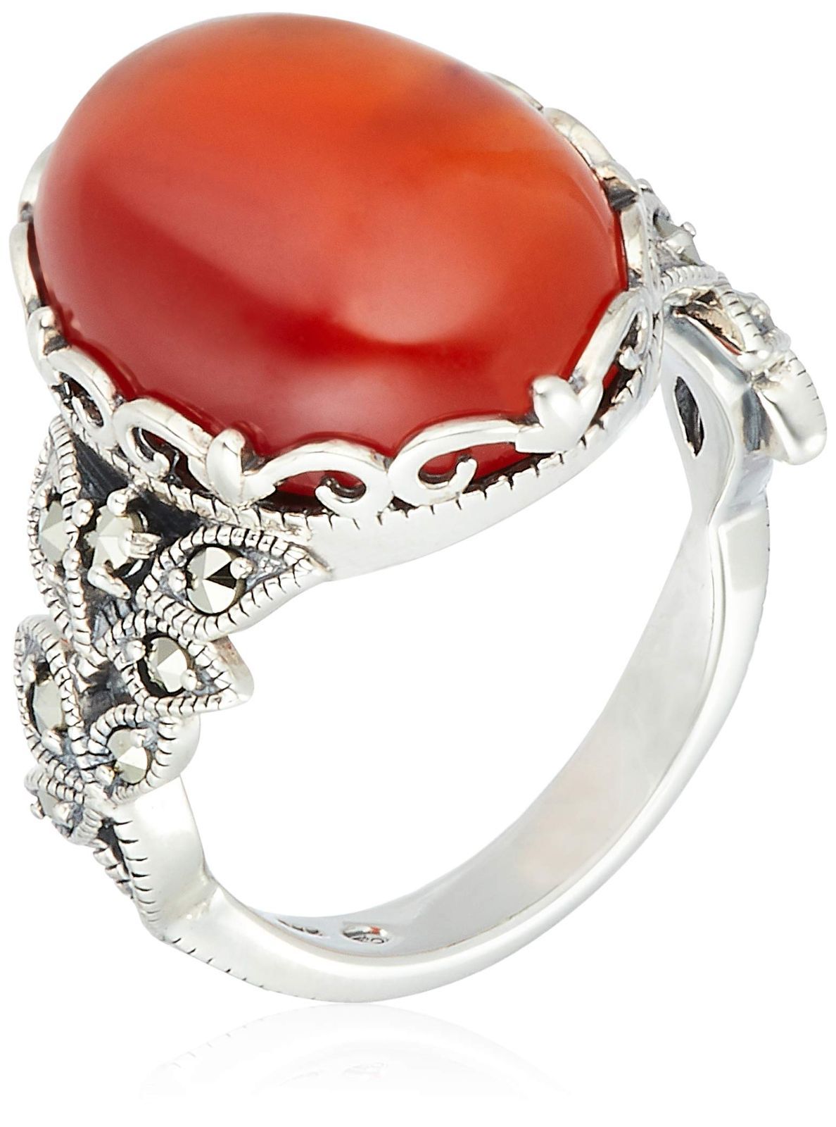 人気商品 日本サイズ13号 202R0731 リング 赤メノウ シルバー ROKUZAN ロクザン SKLAD-KIRPICHA_RU