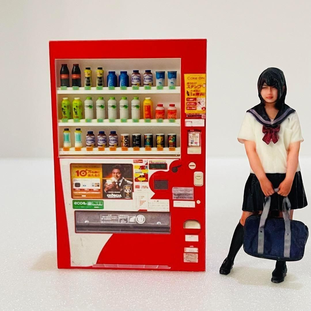 1/24 飲物立体　自販機　ミニチュア　フィギュアに　ミニカーに　1/64より大　ドールハウス　ミニカーに　ジオラマに　ミニチュアイメージ