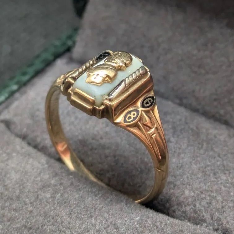 カレッジリング JOSTEN 10K ゴールド JOSTEN 10K 1951年 ヴィンテージ