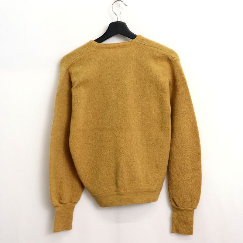 60s vintage 無地 アルパカ ニットカーディガン メンズ XS~Sサイズ相当