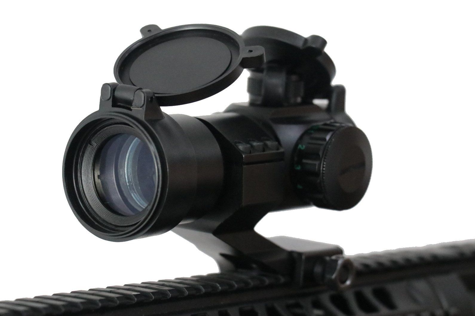 照準器 ドットサイト : 0 赤&frasl;緑ダットサイト 20ｍｍ レッド&frasl;グリーンドットサイト1×40RD MOA ダットサイト Trirock | T-1タイプ ドットサイト20mmレール対応 サバゲー照準器 20mmレール対応 マルチ