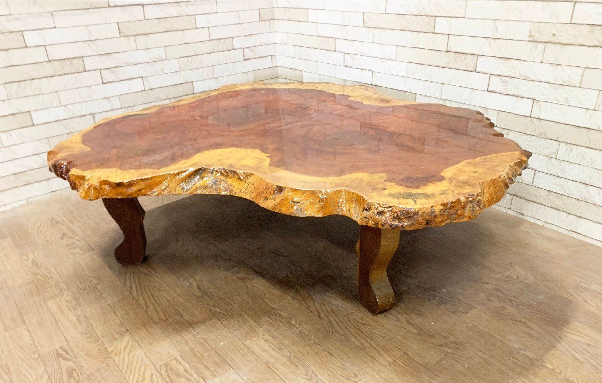 花梨瘤の座卓