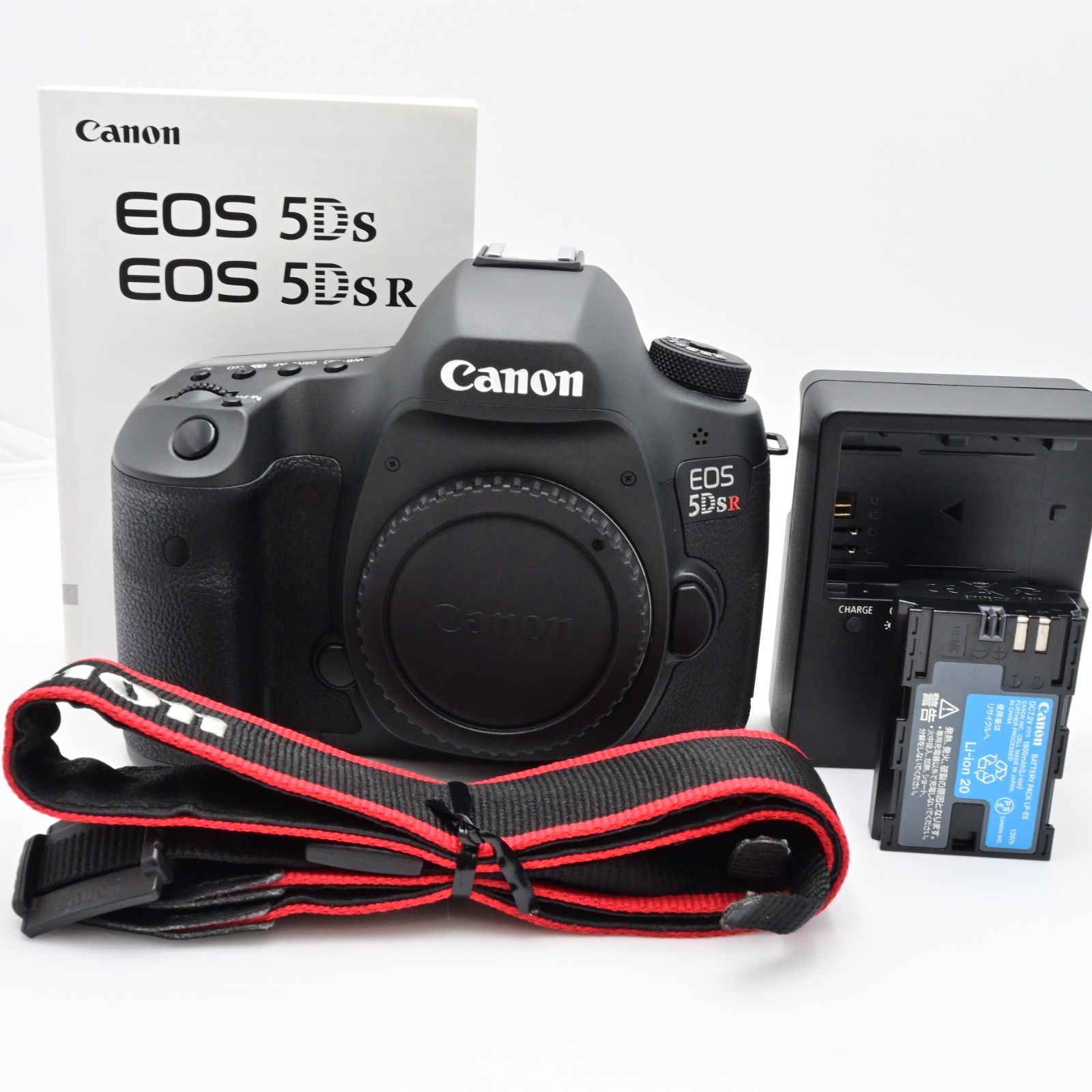 キヤノン 5DSR ボディ 一眼レフカメラ、充電器1個、バッテリー1個 キヤノン 5DSR ボディ 一眼レフカメラ、充電器1個、バッテリー1個