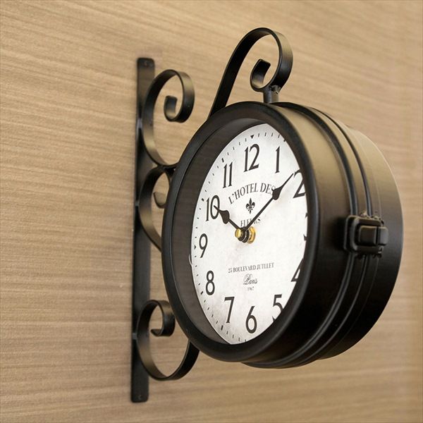 インターフォルム 掛け時計 L'est レスト ウォールクロック CL-8408 L