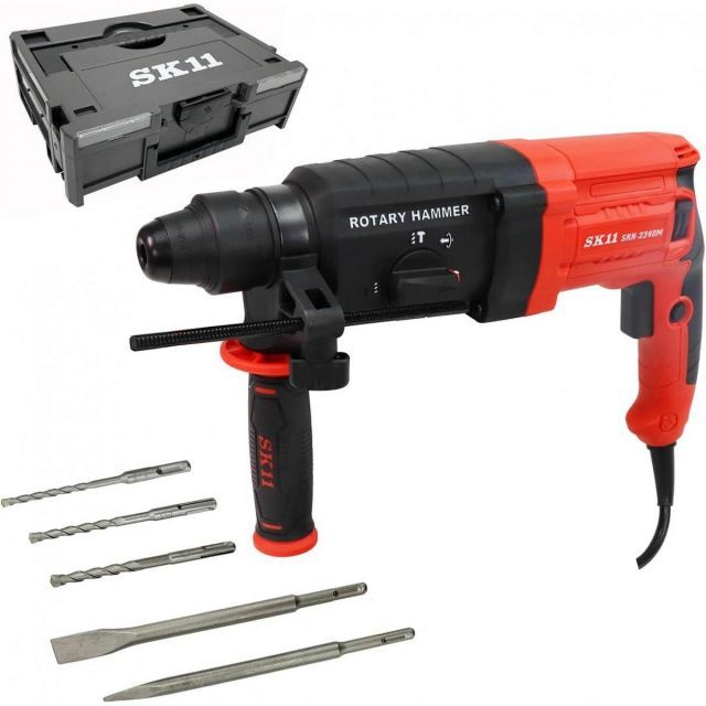 SK11 Rハンマードリル 23mm SRH-2340m コンクリート 穴あけ ハツリ作業 電動工具 工具 藤原産業