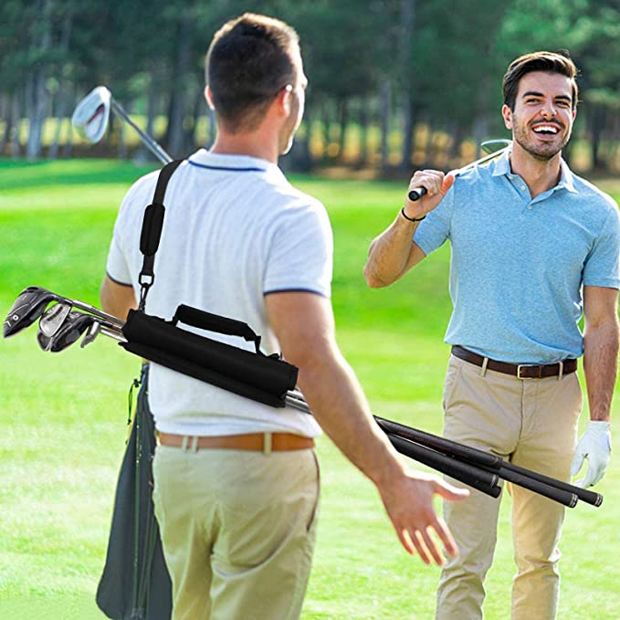 ゴルフ クラブ ケース 軽量 持ち運びが簡単 折りたたみゴルフバッグ 練習用 室内室外 子供 レディース メンズ ブラック ホットピンク 通販 