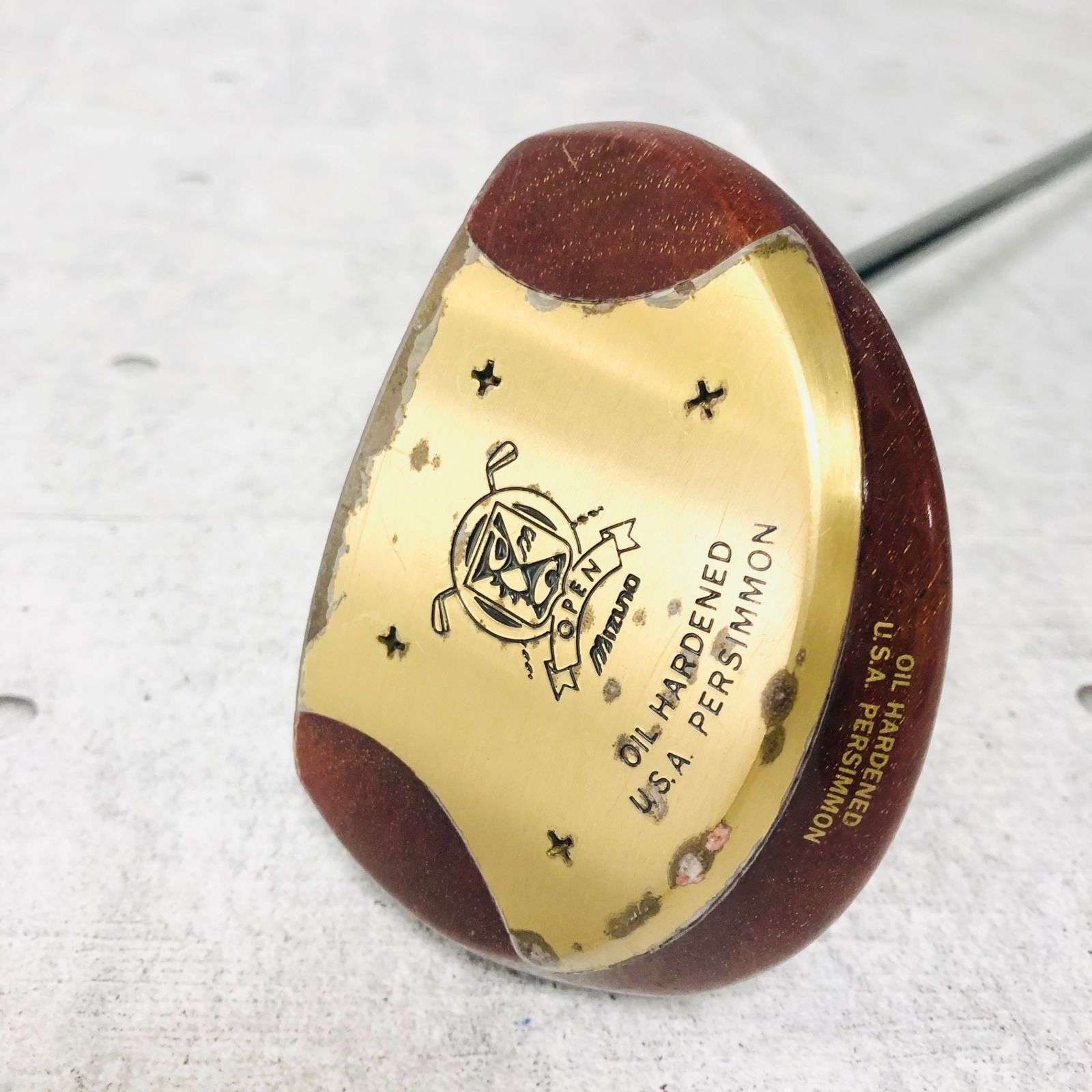 希少 ミズノ パーシモン パター グランドモナーク メンズ ゴルフ クラブ 希少 MIZUNO ミズノ パーシモン パター GRAND MONARCH グランド