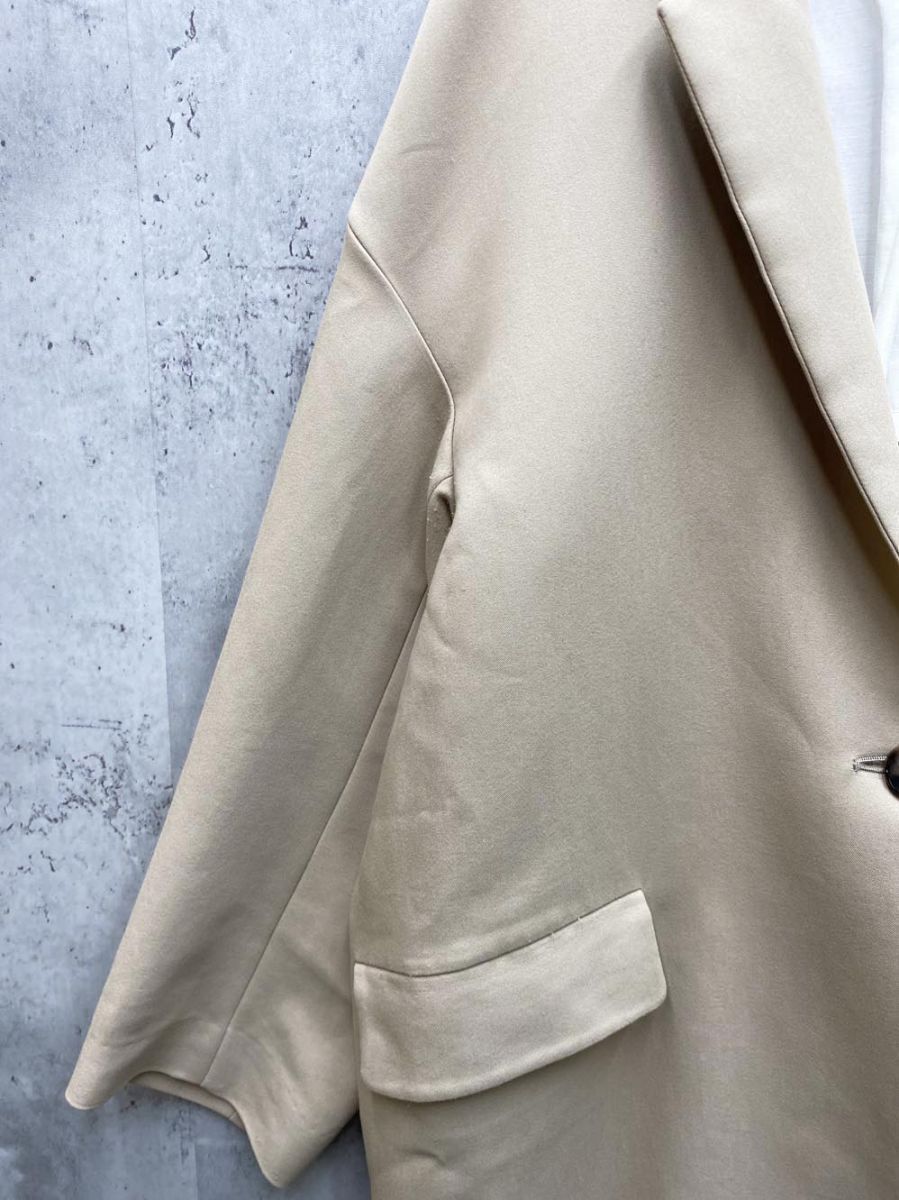 PLAGE コート ベージュ 36 PLAGE テントコート イエローベージュ 36