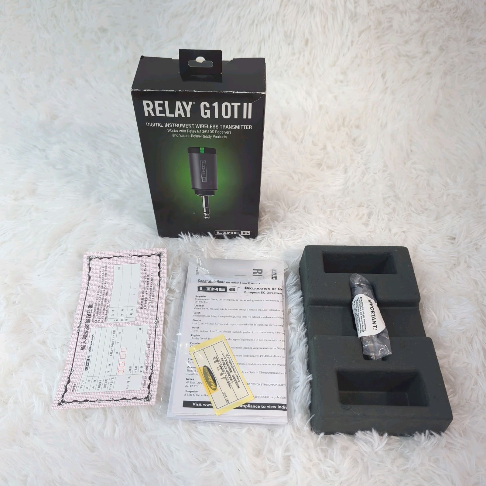 極美品〉YAMAHA LINE6 RELAY G10TII ワイヤレストランスミッター 