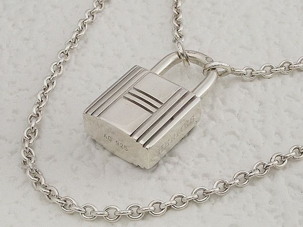 エルメス HERMES カデナモチーフ ネックレス シルバー925