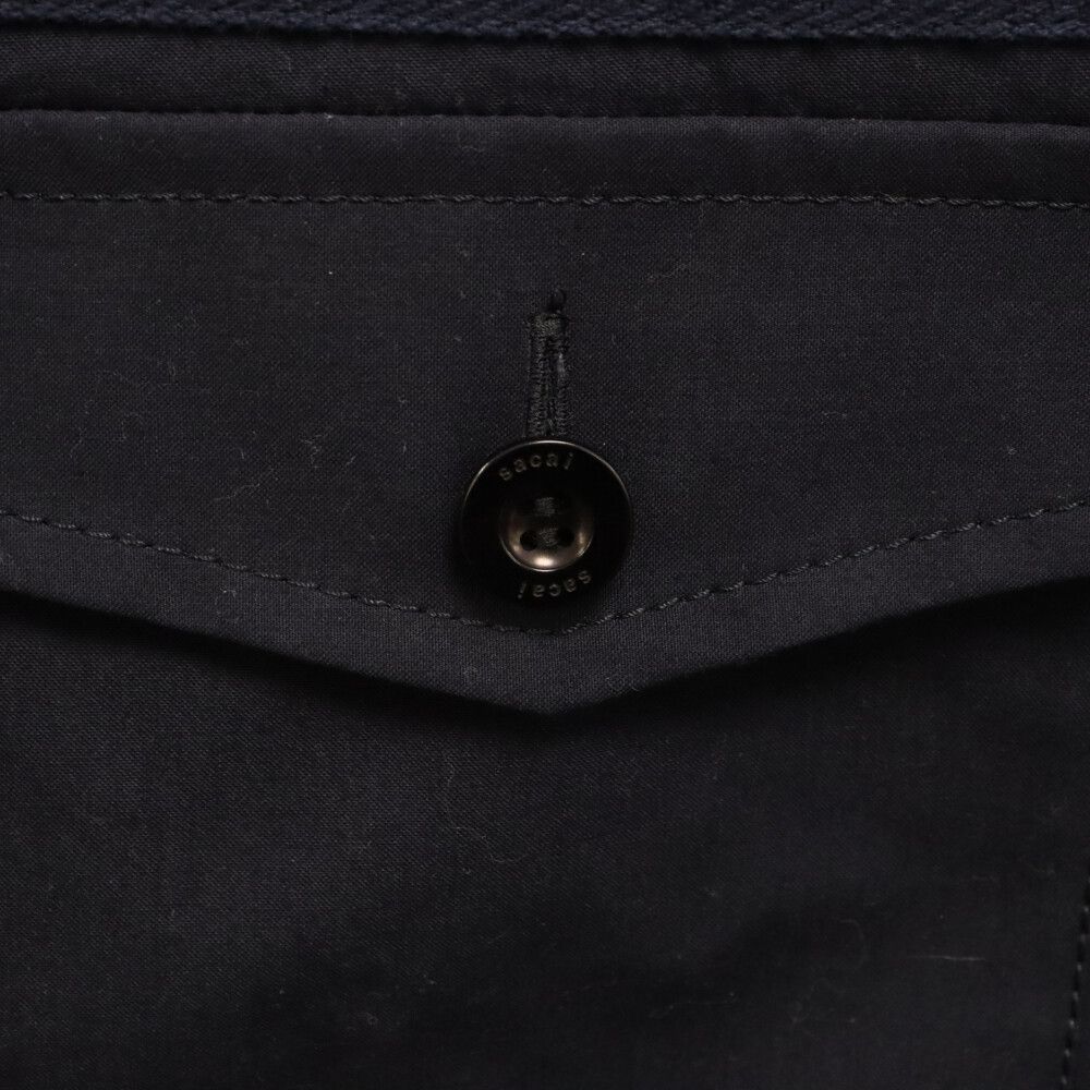 Sacai (サカイ) 21SS Cotton Oxford Nylon Twill Shirt コットン