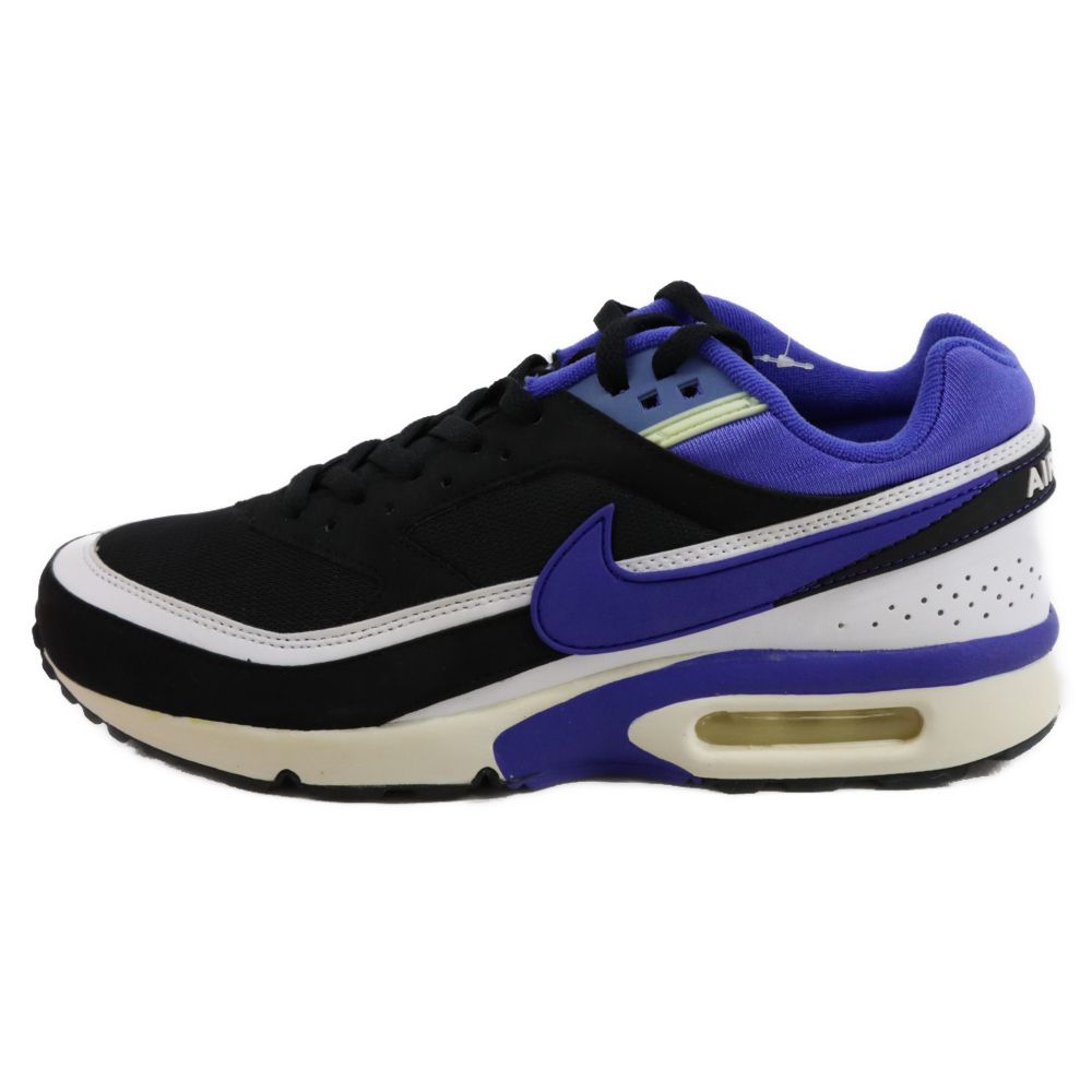 NIKE (ナイキ) AIR CLASSIC BW FB エアマックス クラシック ローカットスニーカーシューズ ブラック/ホワイト/ブルー  US9.5/27.5cm 631623-051