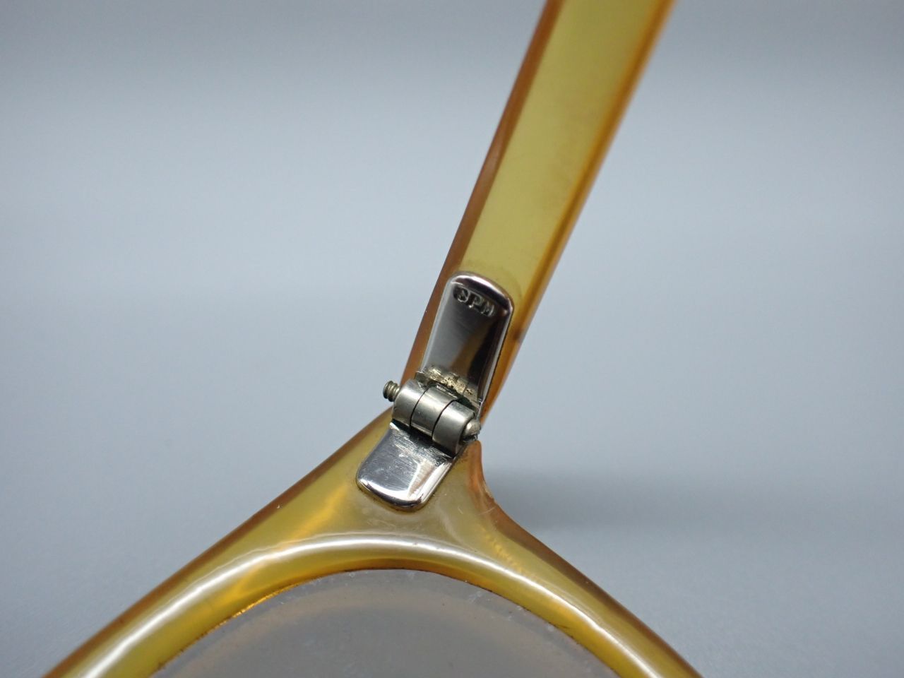 希少　本鼈甲　白甲サングラス　ヴィンテージ　良品-4