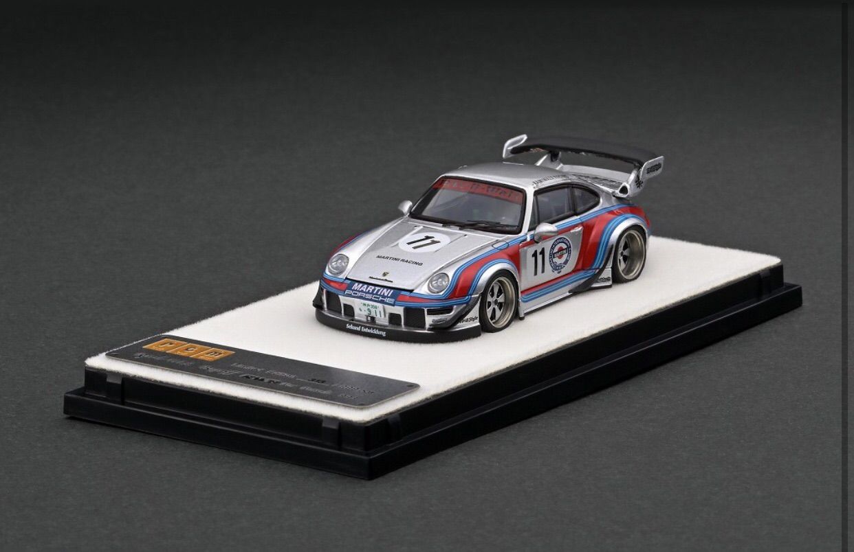 PGM 1/64 RWB ポルシェ 993 マルティーニ ミニカー - www