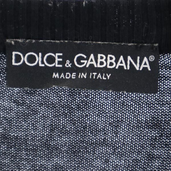 ドルチェアンドガッバーナ コットン ニット 46 ブラック DOLCE&GABBANA