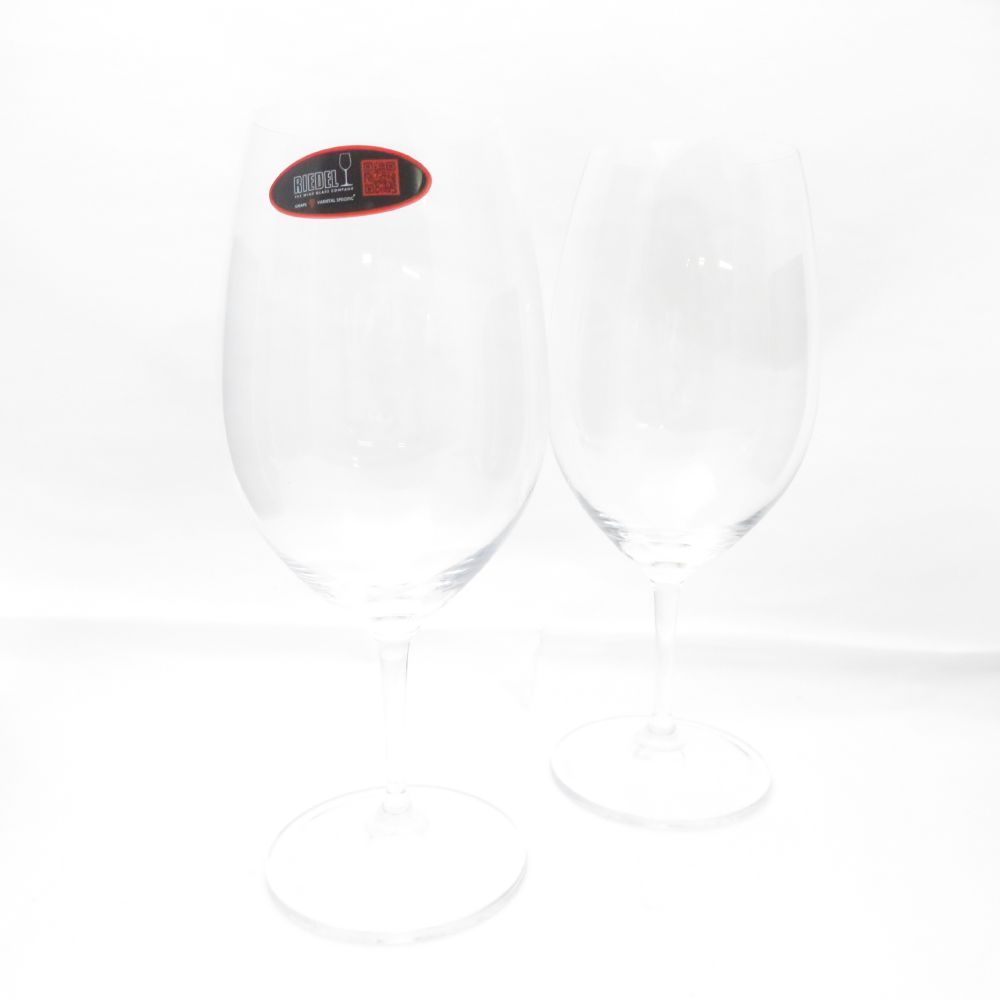 RIEDEL リーデル ヴィノム シラー ワイングラス 2客 クリスタルガラス ペア SY12346C1
