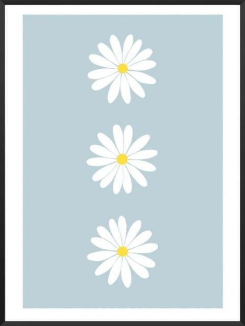 PROJECT NORD | LUCKY BELLIS POSTER | アートプリント/ポスター (50x70cm)