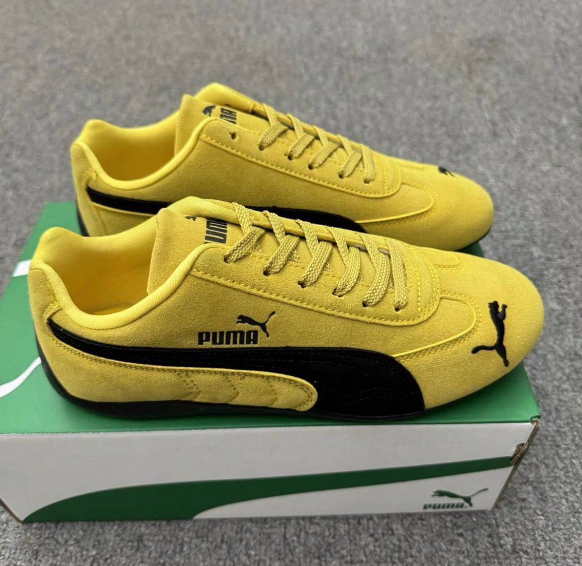Puma Speedcat OG Pele プーマ スピードキャット OG イエロー