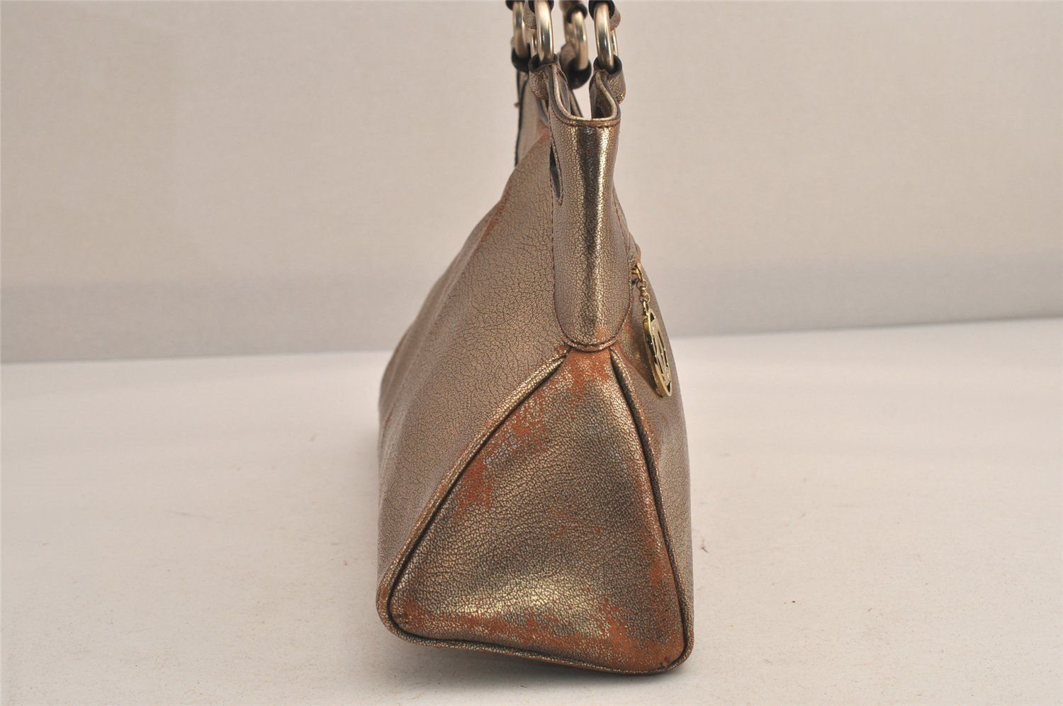 カルティエ マルチェロ ハンドバッグ トートバッグ レザー パンチング