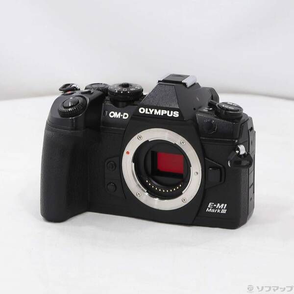 〔 品〕 OM-D E-M1 MarkIII ボディー ブラック 377