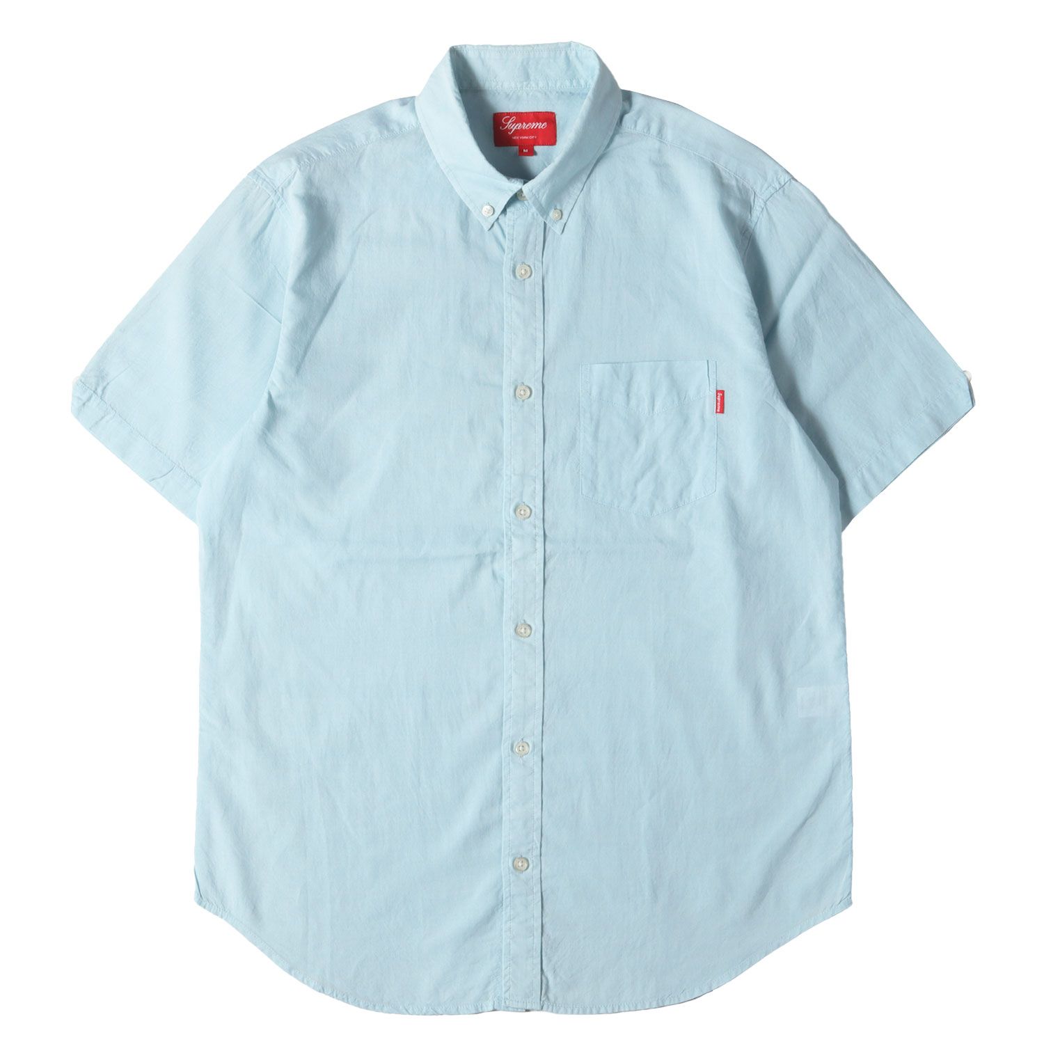 Supreme 半袖ボタンダウンシャツ　Mサイズ Supreme シュプリーム シャツ サイズ:M / コットン/テンセル