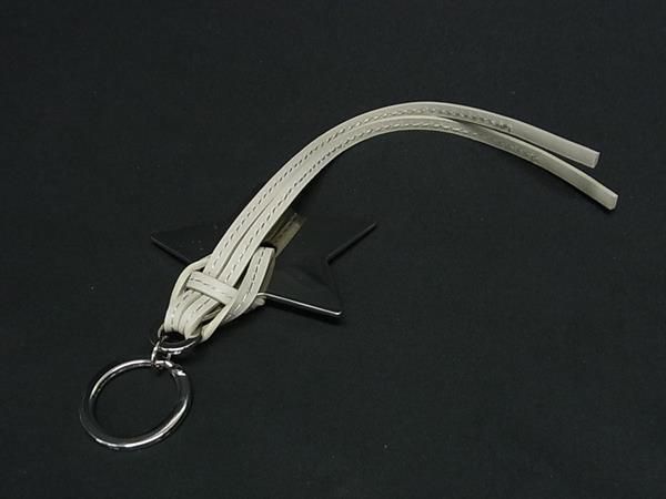 □極美品□ DIOR ディオール 星 スター キーホルダー キーリング