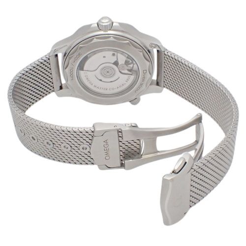 オメガ シーマスター 300ｍ 自動巻き 腕時計 コーアクシャル ステンレススチール SS グリーン 2022年9月購入 210.32.42.20.10.001 メンズ 40802080242【アラモード】