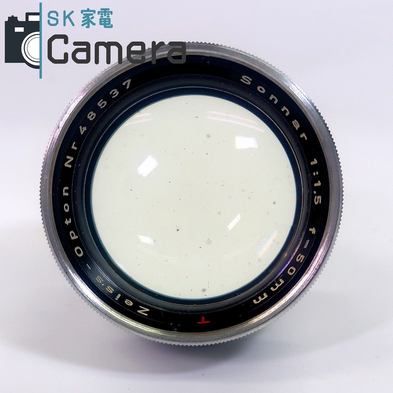 【中古】 CONTAX Sonnar 50ｍｍ F1.5 T Zeiss-Opton Cマウント コンタックス ゾナー 中古】 CONTAX Sonnar 50mm F1.5 T Zeiss-Opton Cマウント