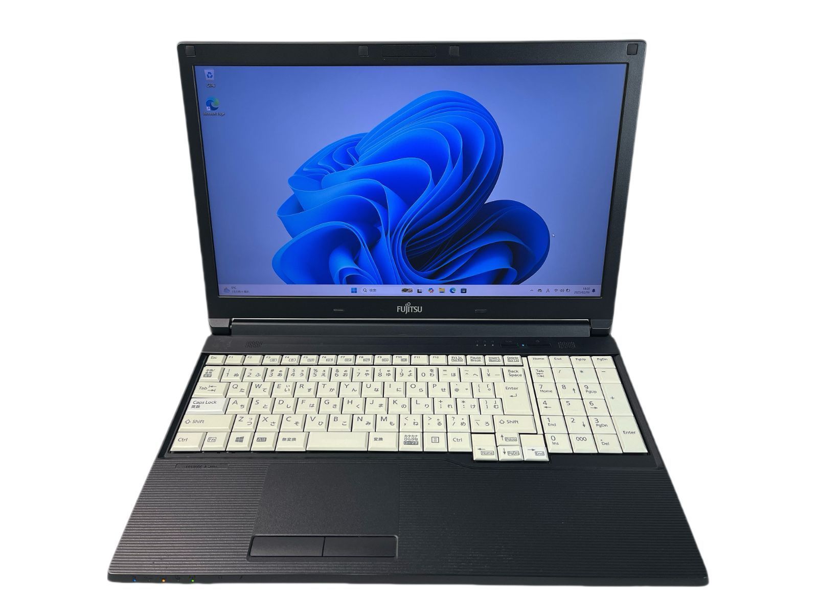 【現状品】富士通 LIFEBOOK A577/R ビジネスノート Intel Core i5-7300U メモリ8GB+SSD256GB+DVD 15.6型FHD Win11 ノートパソコン A577R5