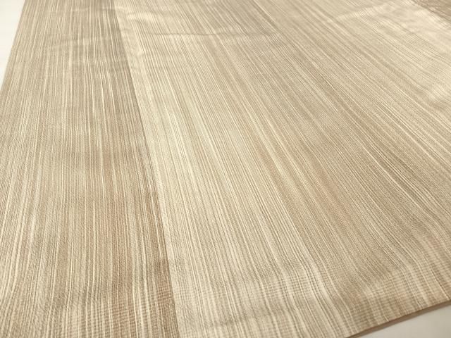 平和屋着物●やまだ織　本塩沢　縞　三越扱い　正絹　逸品　AABA4462np 平和屋着物○やまだ織 本塩沢 縞 三越扱い 正絹 逸品 AABA4462np