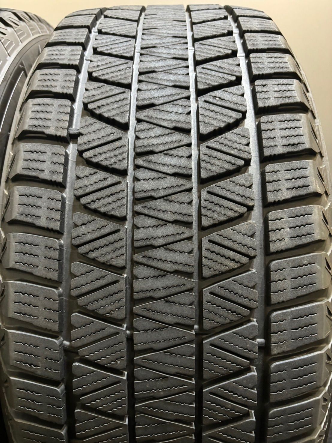 ★265/50R19 BRIDGESTONE/DM-V3 21年製 ポルシェ カイエン 純正 19インチ 8.5J/9.5J +47/+54 130 5H スタッドレス 4本 (1-F968)