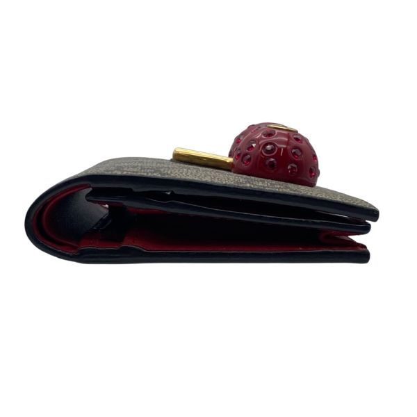 【専用出品です】GUCCI 二つ折り財布　ハートロゴ コンパクトウォレット GUCCI グッチ Wホック 二つ折り財布 コンパクトウォレット