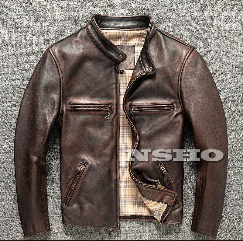 ホースハイド 50 s シングルライダース メンズ 革ジャン レザージャケット ウォッシュ加工 ヴィンテージ加工 馬革
