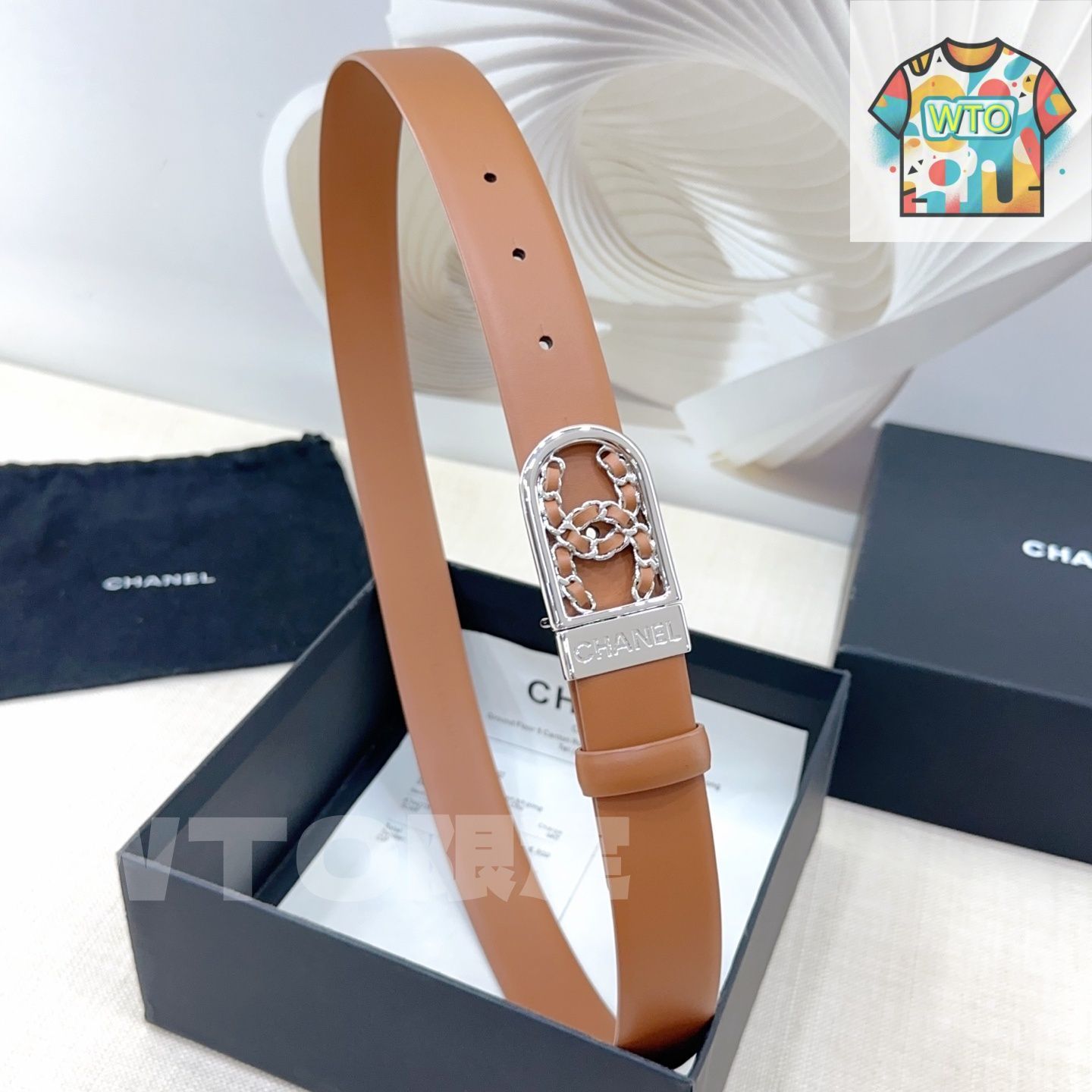 エレガントなベルトです☆【CHANEL】ベルト CHANEL シャネル エレガントカジュアルベルト12-3 - メルカリ