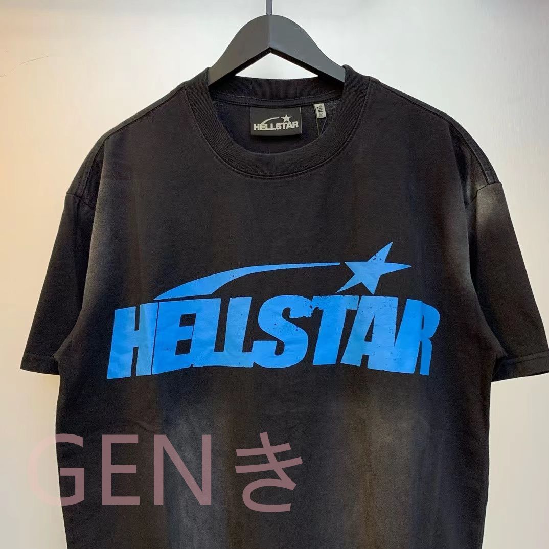 【人気商品・新品未使用】Hellstar Studios ヘルスター 半袖 Tシャツ 男女兼用 R779