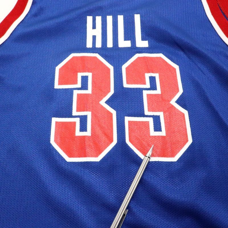 NBAグランドヒル　デトロイトピストンズChampion Pistons 90s NBA vintage Champion デトロイト・ピストンズ グランド