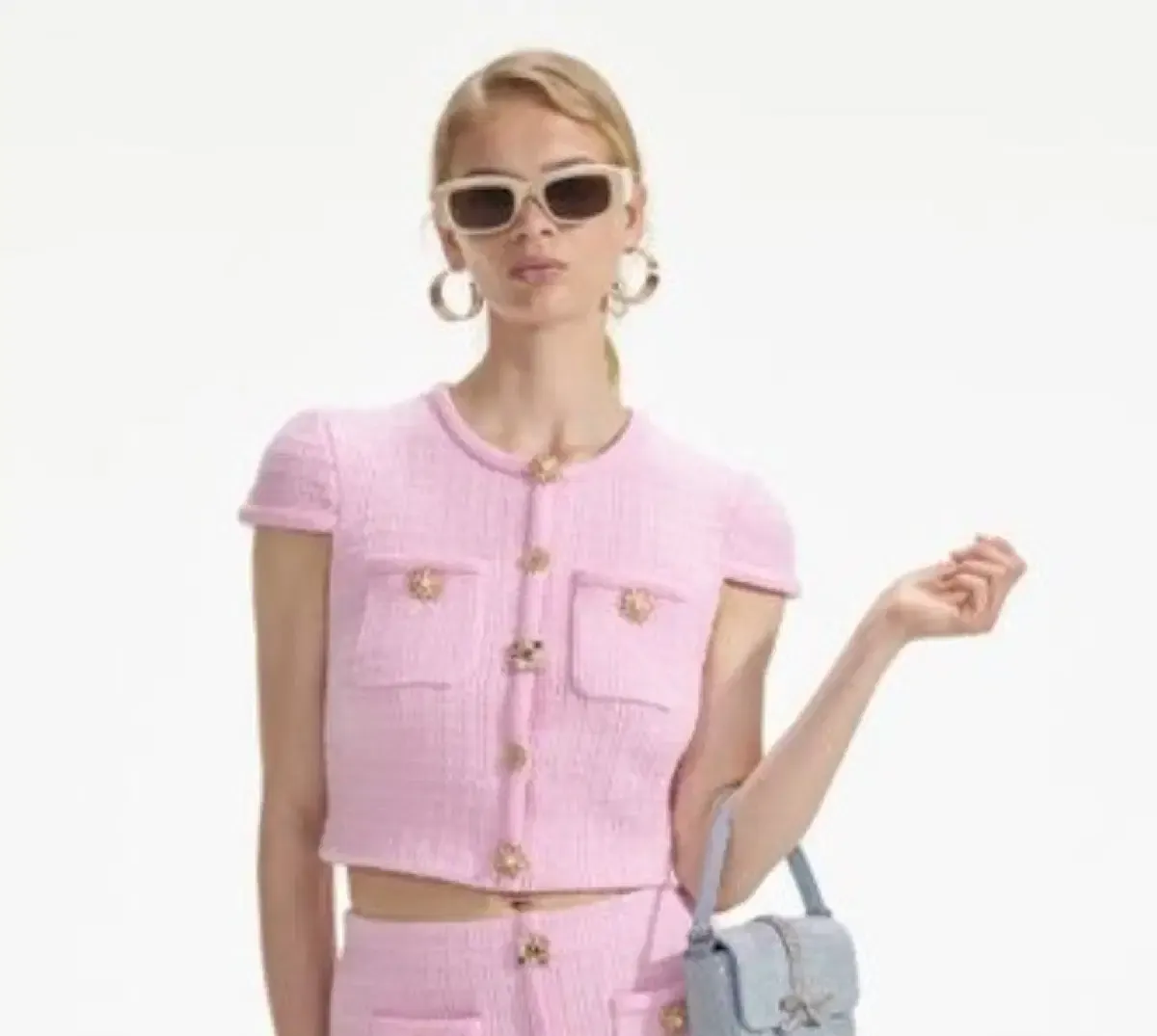 Self-Portrait（セルフ ポートレイト）　バイカラーカーディガン Self-Portrait（セルフ ポートレイト） バイカラーカーディガン Self